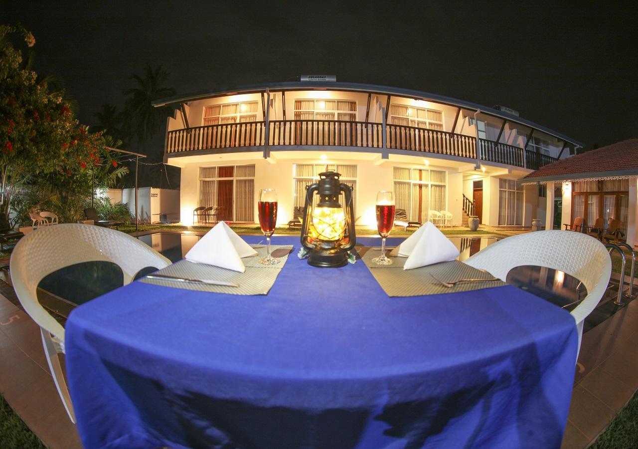White Rose Beach Resort Marawila Bagian luar foto
